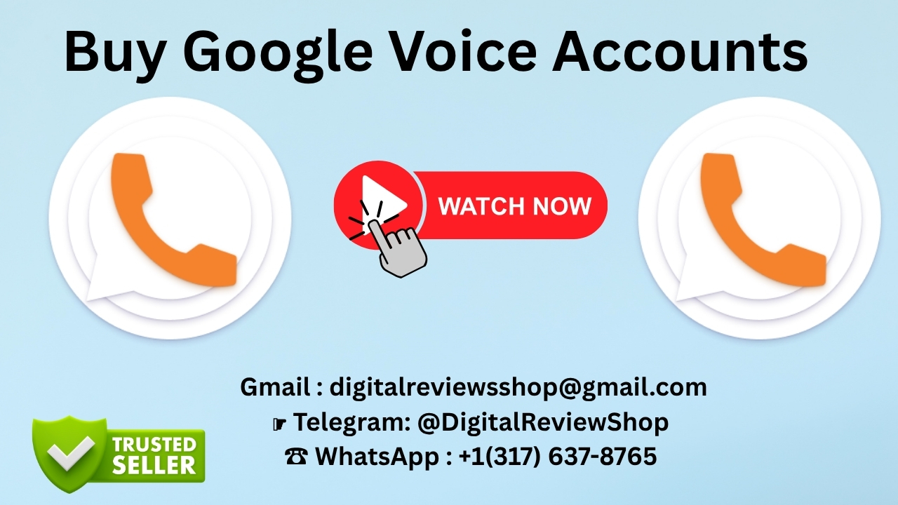 New Google Voice accounts|
