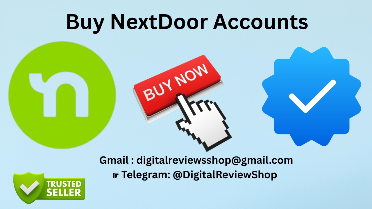Buy Verified Nextdoor Accounts