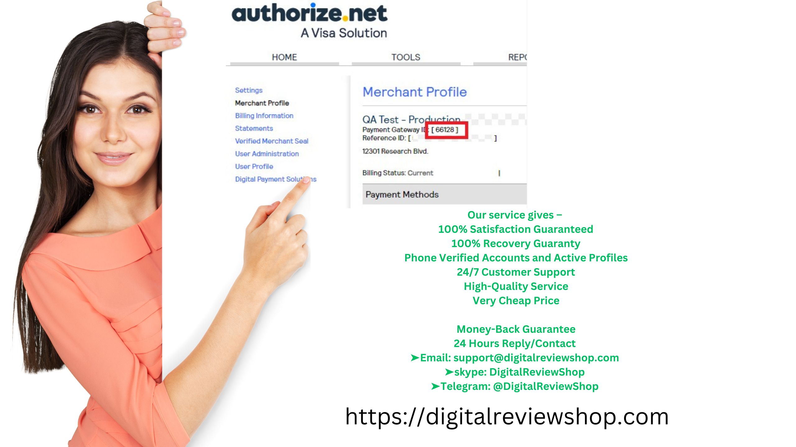 Buy Verified Authorize Accounts