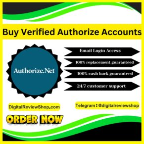 Buy Verified Authorize Accounts