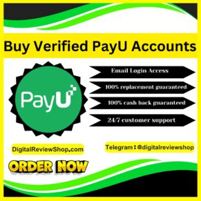 Buy Verified PayU Accounts