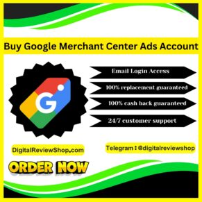 Buy Google Merchant Center Ads Account