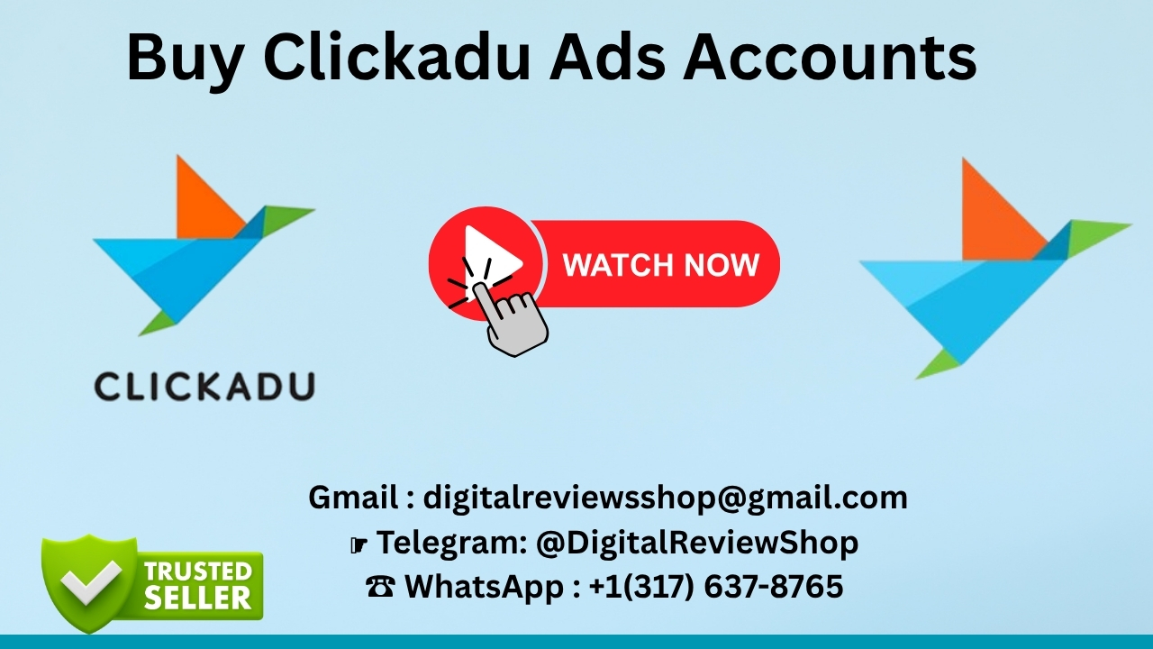 Buy Clickadu Ads Accounts