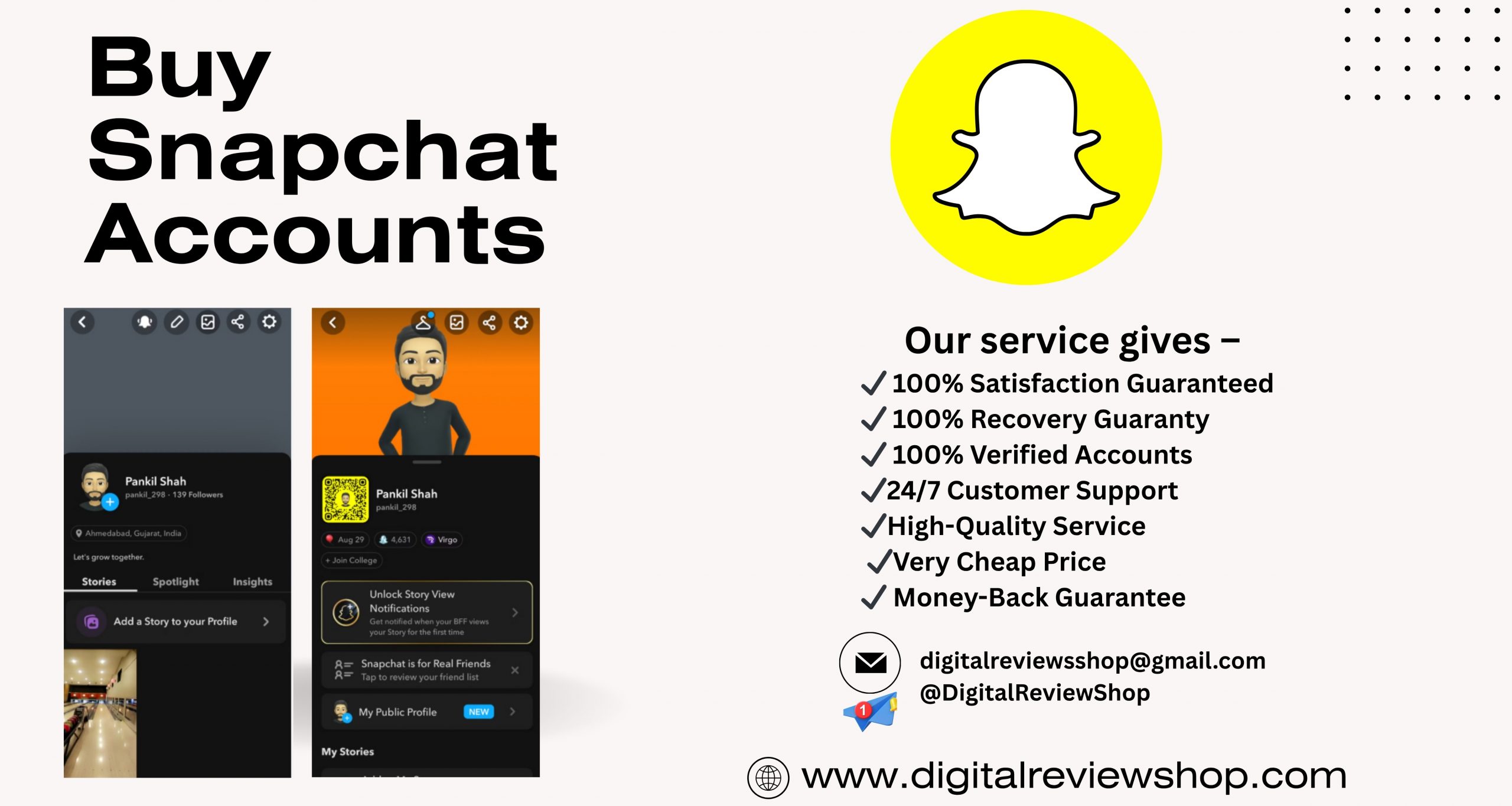 Buy Snapchat Accounts