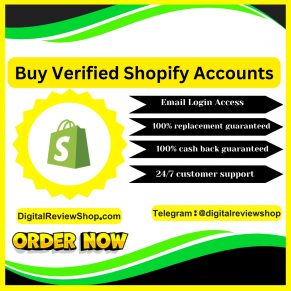 Buy Verified Shopify Accounts