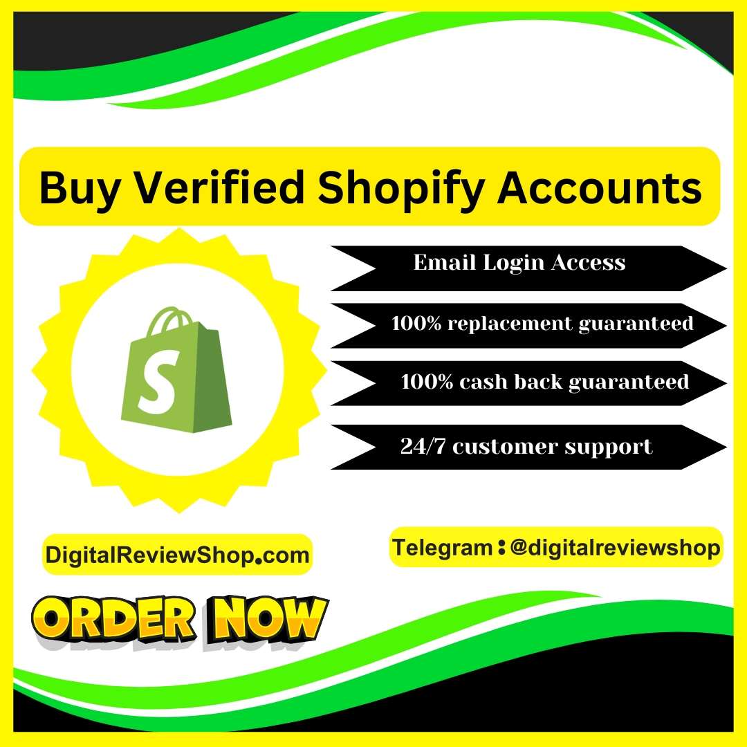 Buy Verified Shopify Accounts